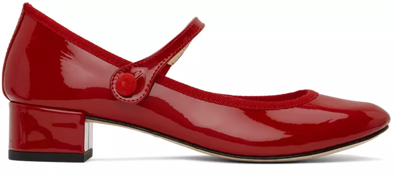 Туфли Repetto с красной розой