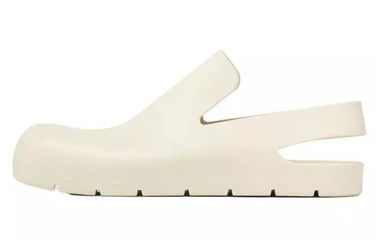 Туфли резиновые Bottega Veneta Slingback Puddle, белый