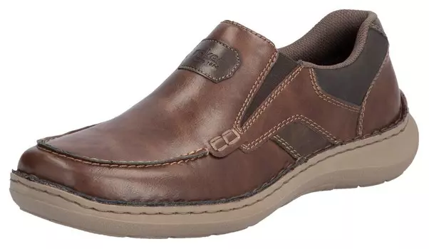 Туфли Rieker Classic Flats, темно-коричневый