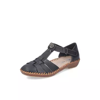 Туфли rieker Halbschuhe, черный
