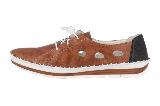 Туфли rieker Halbschuhe, коричневый