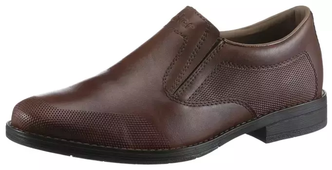 Туфли Rieker, вечерняя одежда, праздничная обувь с эластичными бортами, коричневый