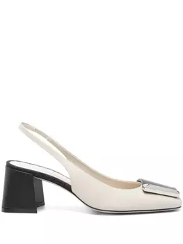 Туфли Roberto Festa 65 мм Juin, белый