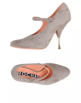 Туфли Rochas, серый
