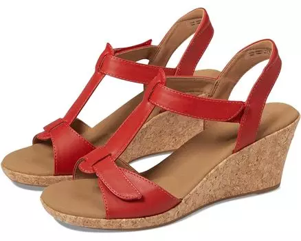 Туфли Rockport Blanca T Strap, цвет Cayenne Red Synthetic