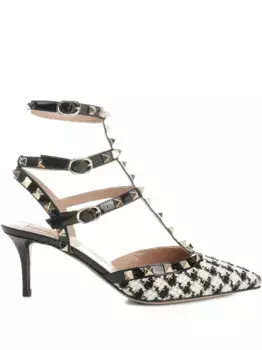 Туфли Rockstud 100 VALENTINO GARAVANI, черный