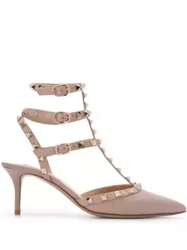 Туфли Rockstud 65 VALENTINO GARAVANI, нейтральный