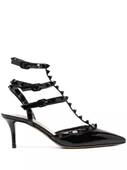 Туфли Rockstud 70 VALENTINO GARAVANI, черный