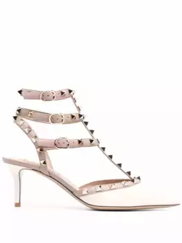 Туфли Rockstud VALENTINO GARAVANI, нейтральный