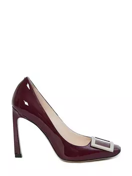 Туфли Roger Vivier Belle Vivier Trompette, бордо