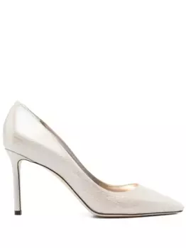 Туфли Romy 85 JIMMY CHOO, нейтральный