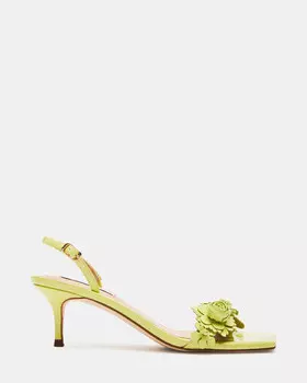 Туфли Rosalea Lime Patent Steve Madden, желтый