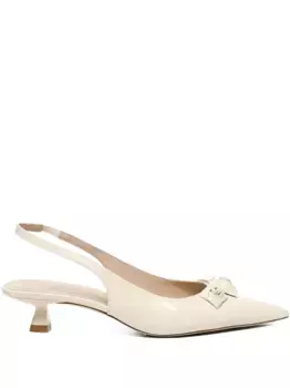 Туфли Rosie 35 с ремешком на пятке Stuart Weitzman, нейтральный