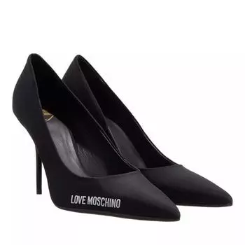 Туфли rubber logo Love Moschino, черный