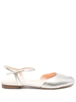 Туфли с эффектом металлик AGL, золотой