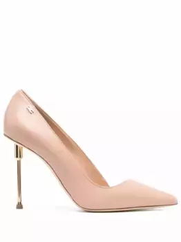 Туфли с эффектом металлик Elisabetta Franchi, нейтральный