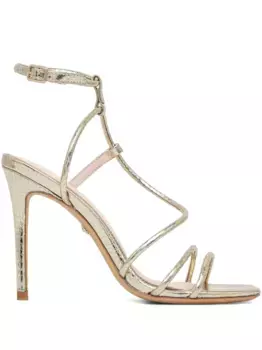 Туфли с эффектом металлик GUESS USA, золотой