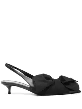 Туфли с бантом BALENCIAGA, черный