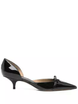 Туфли с бантом Ferragamo, черный