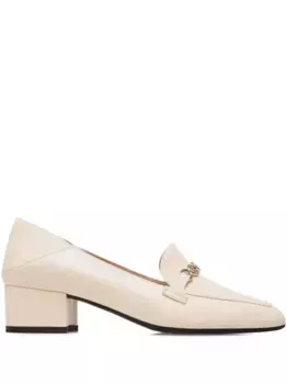 Туфли с цепочным декором Bally, белый