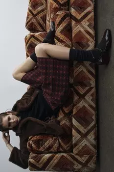 Туфли с двойными ремешками ZARA, коричневый