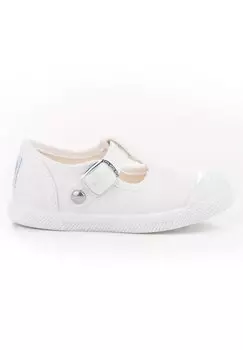 Туфли с клейкой застежкой Calzados Angelitos, белый