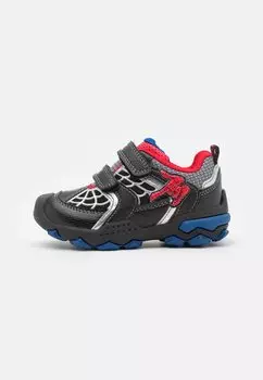 Туфли с клейкой застежкой MARVEL SPIDERMAN BULLER BOY Geox, черный