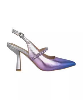 Туфли с лентой из стразов Alma En Pena, фиолетовый