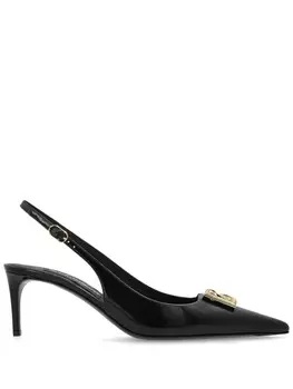 Туфли с логотипом Dolce & Gabbana, черный