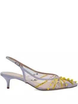 Туфли с ремешком на пятке Genny, фиолетовый