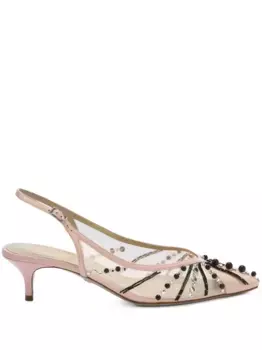 Туфли с ремешком на пятке Genny, розовый