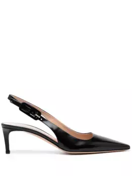 Туфли с ремешком на пятке Gianvito Rossi, черный