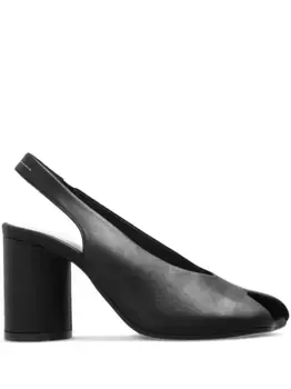 Туфли с ремешком на пятке MM6 Maison Margiela, черный