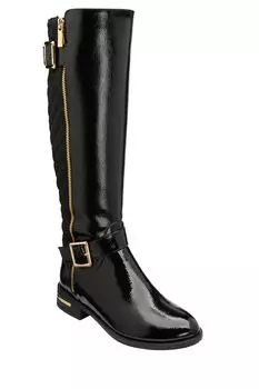 Туфли с рисунком на ноге Lotus, черный