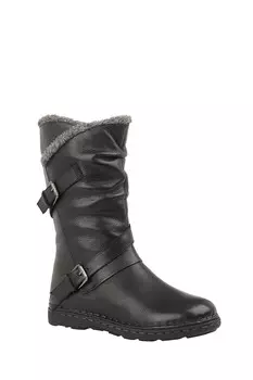 Туфли с рисунком на ноге Lotus, черный