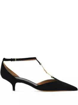 Туфли с Т-образным ремешком Ferragamo, черный