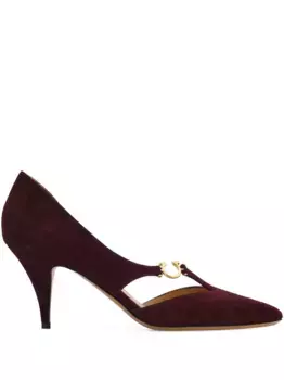 Туфли с вырезами Ferragamo, красный