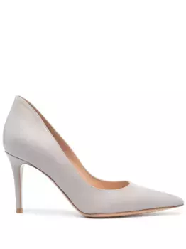 Туфли с заостренным носком Gianvito Rossi, серый