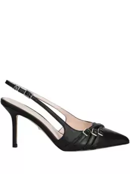 Туфли с заостренным носком и ремешком на пятке GUESS USA, черный