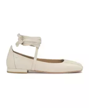 Туфли с завязками на щиколотке Kazar Studio, бежевый