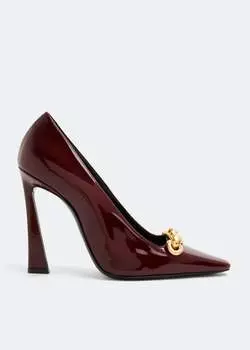 Туфли SAINT LAURENT Severine pumps, бордовый