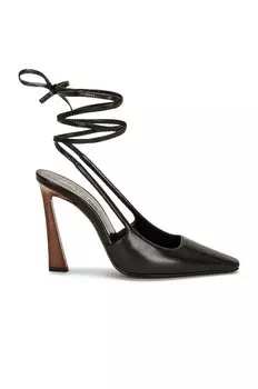 Туфли Saint Laurent Tom Lace Up, неро