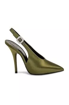 Туфли Saint Laurent Yasmeen, цвет Outcry Green