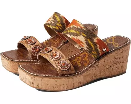 Туфли Sam Edelman Abril, цвет Orange/Brown Fabric