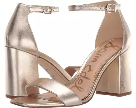 Туфли Sam Edelman Daniella, цвет Molten Gold Soft Metallic Sheep Leather