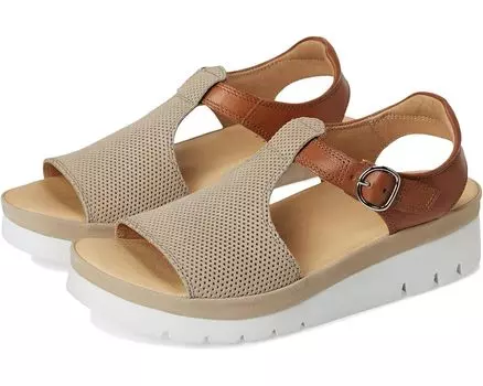 Туфли Samuel Hubbard Portola T-Strap, цвет Taupe Nubuck