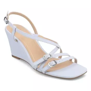 Туфли-сандалии на танкетке Clinne от Journee, light blue