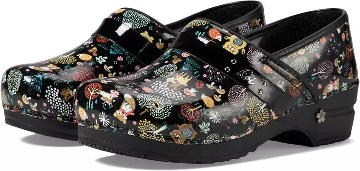 Туфли Sanita Woodland Creatures, черный