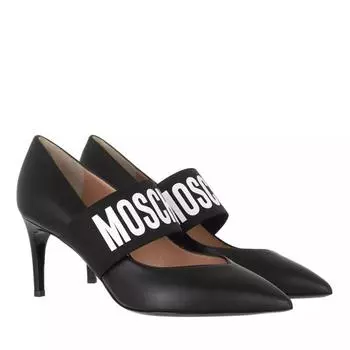 Туфли scarpad re mh64/75 vitello Moschino, черный