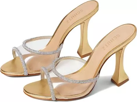 Туфли Schutz Aileen, цвет Transparente/Cristal/Ouro Claro Orchid